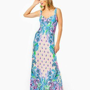 Lilly Pulitzer Ambria Maxi Dress Sz 4 NWT